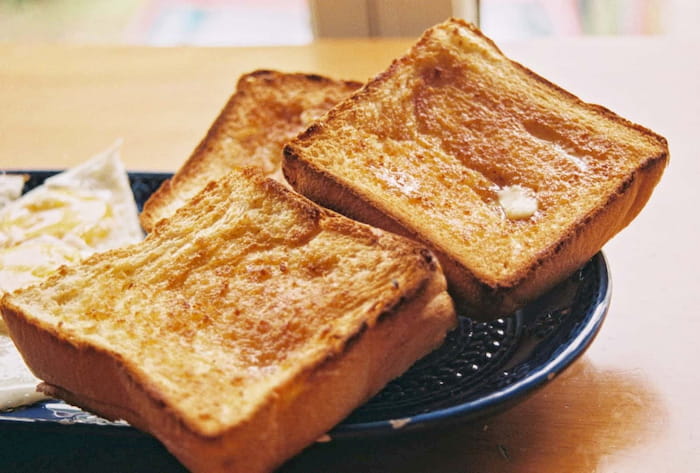 Leckeres Brot mit Butter